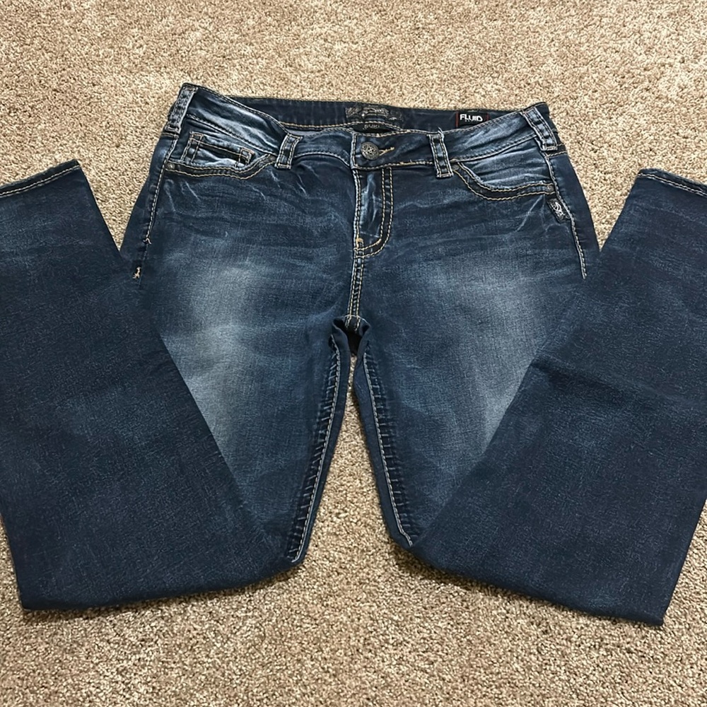 Silver Jeans Co Juniors Super Skinny 34x31